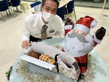 お客様より差し入れ頂きました！！